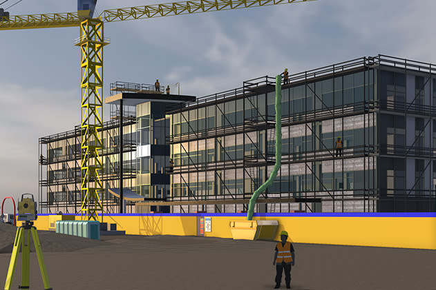 Model gradilišta u SketchUp