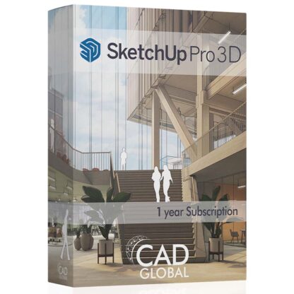 SketchUp Pro 3D 1-year subscription box
