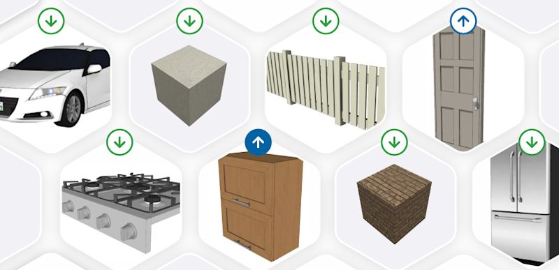 3D Warehouse modeli spremni za korišćenje u SketchUp